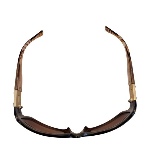 Tommy Hilfiger Brown Signature Oversized Rectangle Sunglasses w New Leather Case - Picture 10 of 14